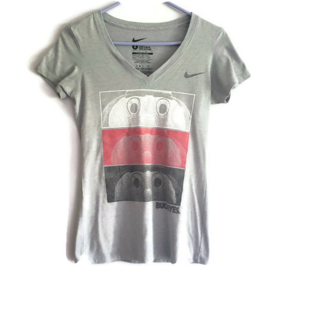 Nike Women's S Slim Fit OSU Buckeyes tee